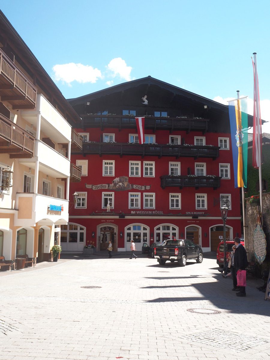 Hotel zum Weißen Rössl in St. Wolfgang.