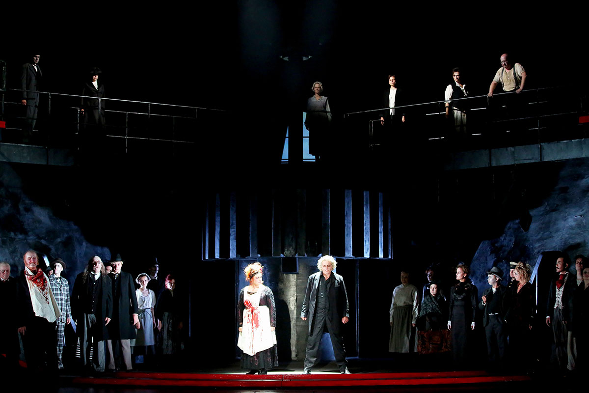 Sweeney Todd in der Volksoper Wien - lies mehr auf msiemund.de!